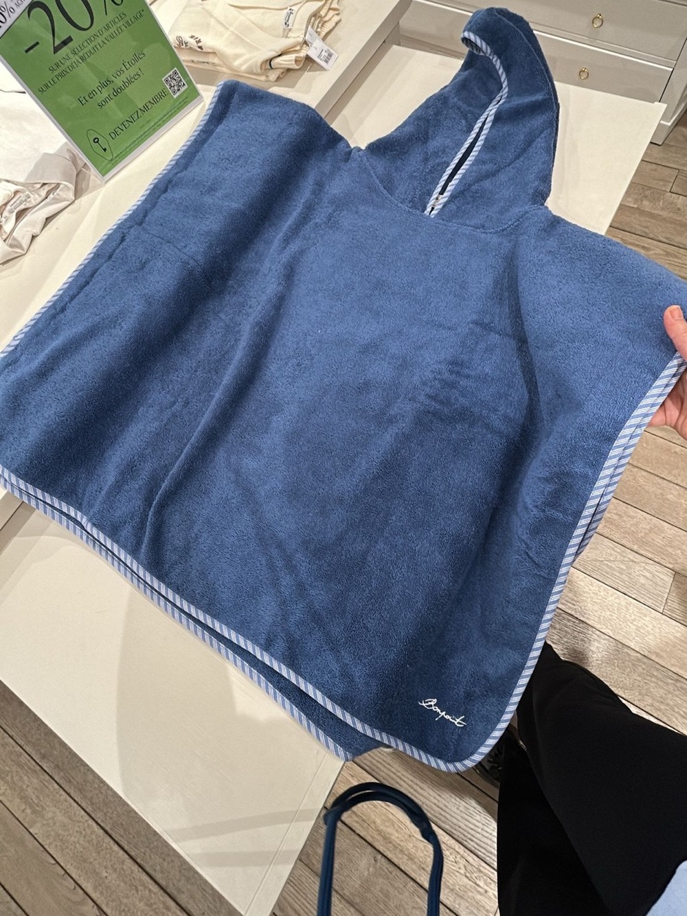 Bonpoint kids over the head hooded towel